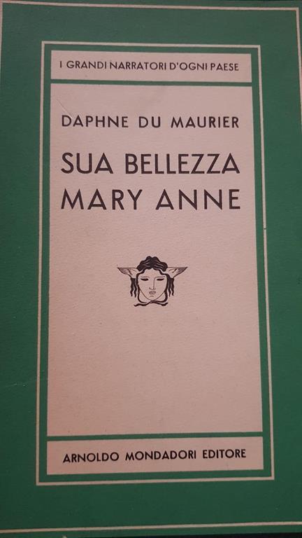 Sua Bellezza Mary Anne - Daphne Du Maurier - copertina