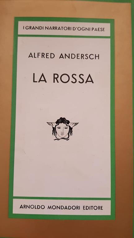 La Rossa - Alfred Andersch - copertina