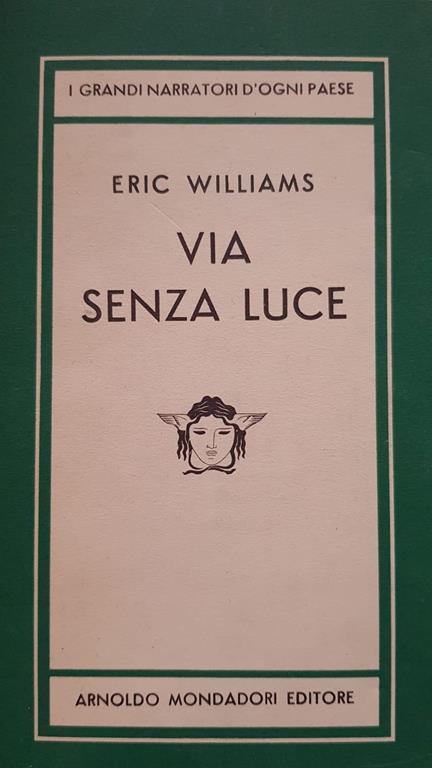 Via Senza Luce - Eric Williams - copertina