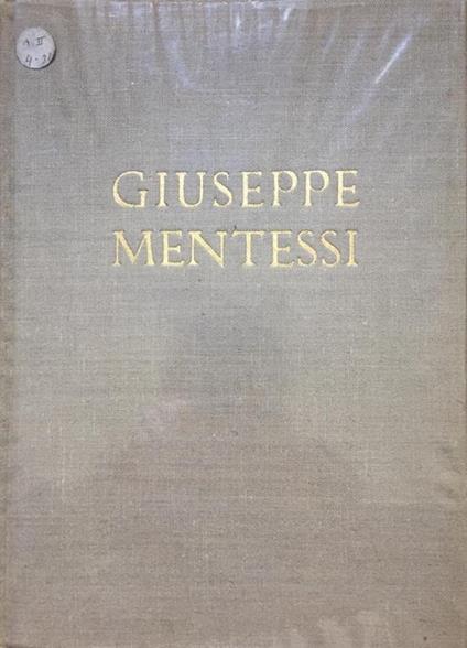 Giuseppe Mentessi - copertina