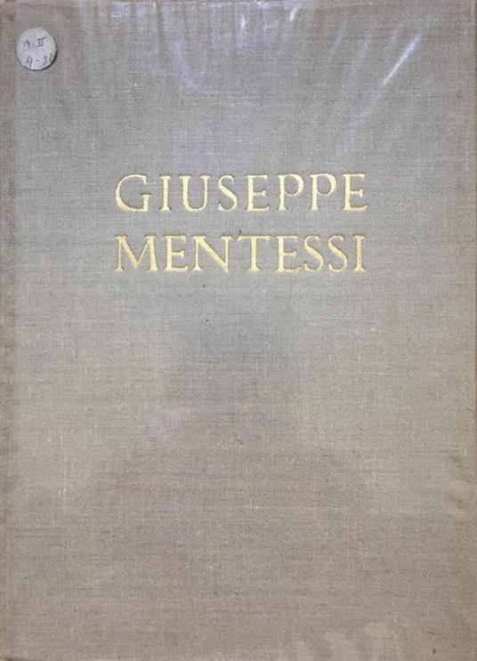 Giuseppe Mentessi - copertina