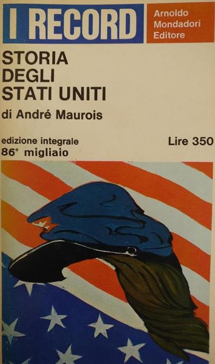 Storia degli Stati Uniti - André Maurois - copertina