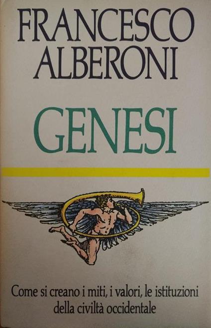 Genesi - Francesco Alberoni - copertina