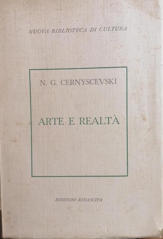 Arte E Realtà - copertina