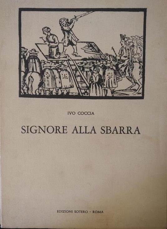 Signore Alla Sbarra - Ivo Coccia - copertina