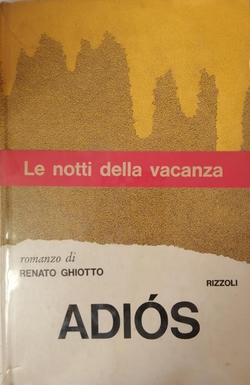 Adios - Renato Ghiotto - copertina