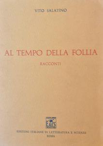 Al Tempo Della Follia: Racconti - Vito Saracino - copertina