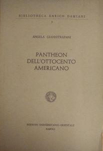 Pantheon Dell'Ottocento Americano - Angela Giannitrapani - copertina