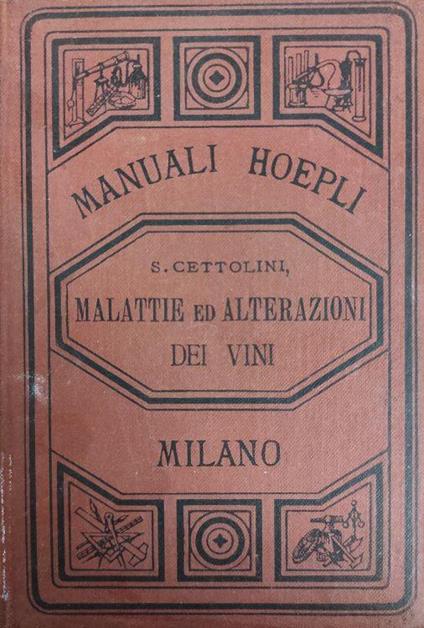 Malattie Ed Alterazioni Dei Vini - copertina