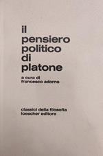 Il pensiero politico di Platone