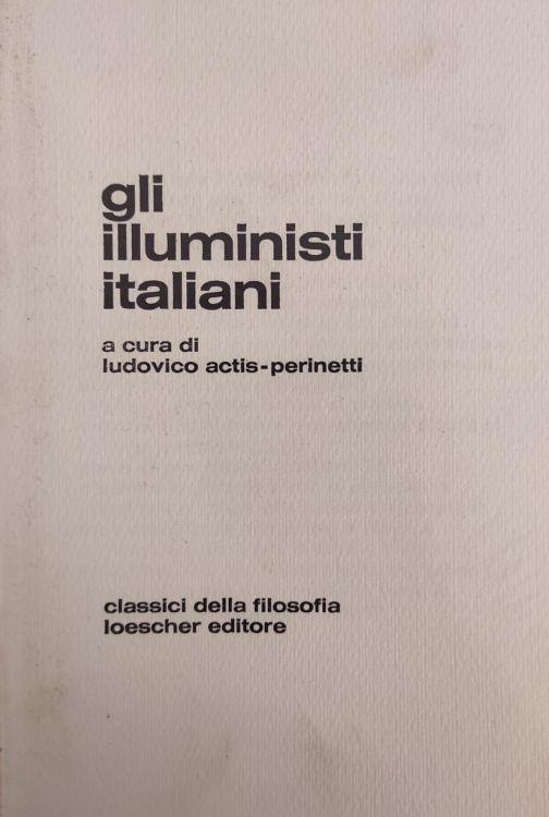 Gli Illuministi Italiani - copertina