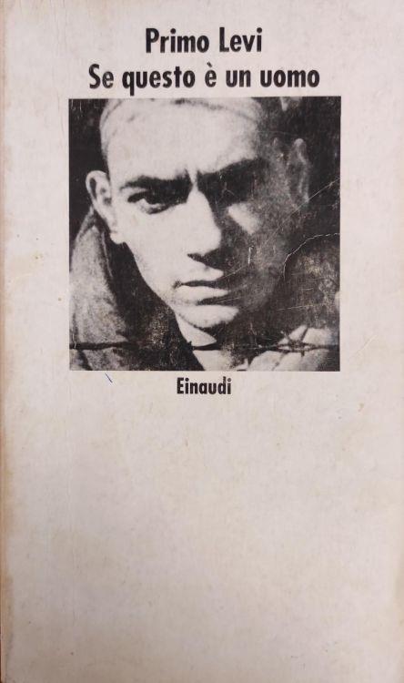 Se Questo E' Un Uomo - Primo Levi - copertina