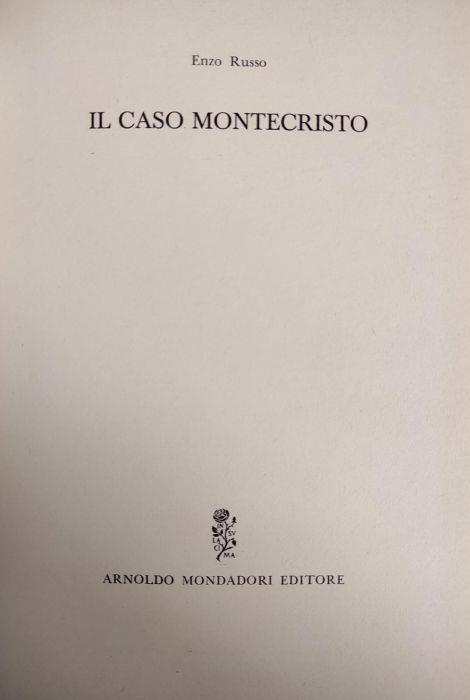 Il Caso Montecristo - Enzo Russo - copertina