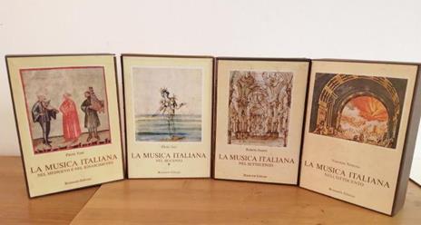 La Musica Italiana (Nel Medioevo E Nel Rinascimeto, Nel Seicento, Nel Settecento, Nell'Ottocento) Di: Testi F. - copertina