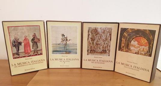 La Musica Italiana (Nel Medioevo E Nel Rinascimeto, Nel Seicento, Nel Settecento, Nell'Ottocento) Di: Testi F. - copertina
