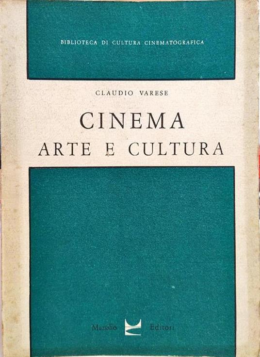 Cinema Arte E Cultura - Claudio Varese - copertina