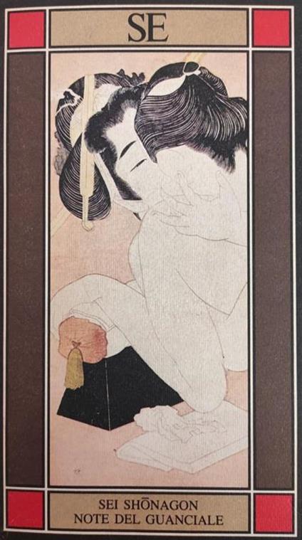 Note Del Guanciale - Sei Shonagon - copertina