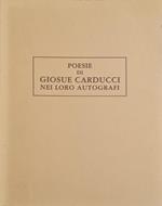Poesie Di Giosue Carducci Nei Loro Autografi