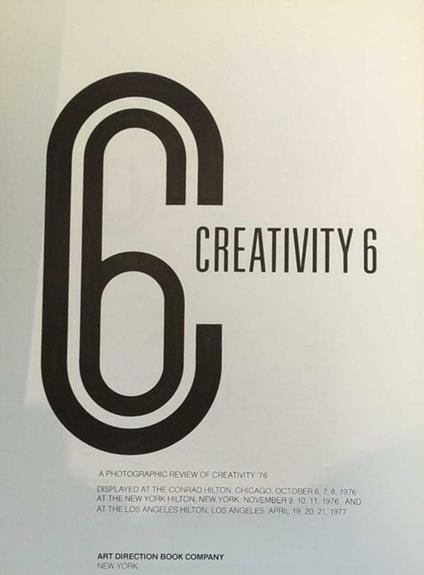 Creativity 6 - copertina