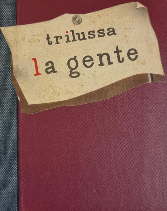 La Gente - Trilussa - copertina