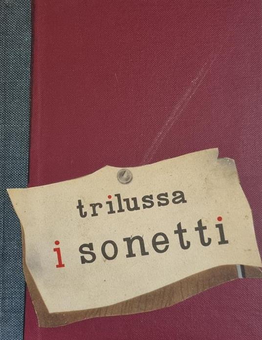 I Sonetti - Trilussa - copertina