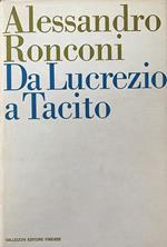 Da Lucrezio A Tacito