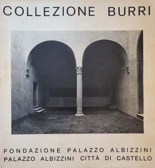 Collezione Burri - copertina