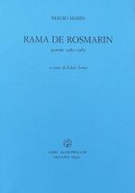Biagio Marin - Rama De Rosmarin Poesie 1980-85