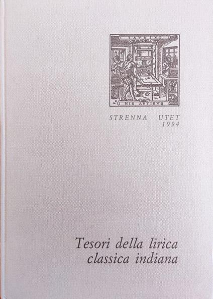 Tesori Della Lirica Classica Indiana - copertina