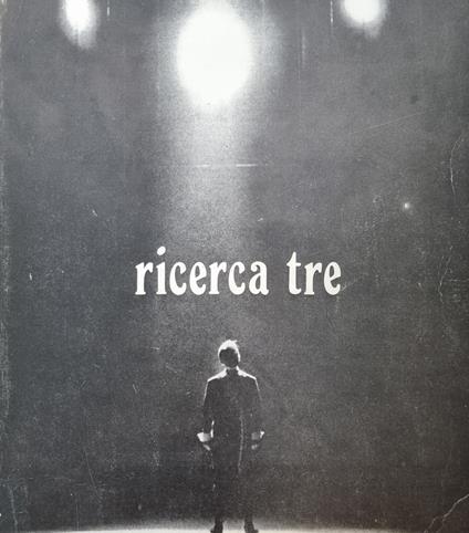 Ricerca Tre - copertina