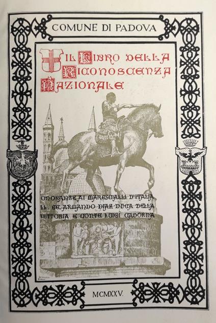 Il Libro Della Riconoscenza Nazionale - copertina