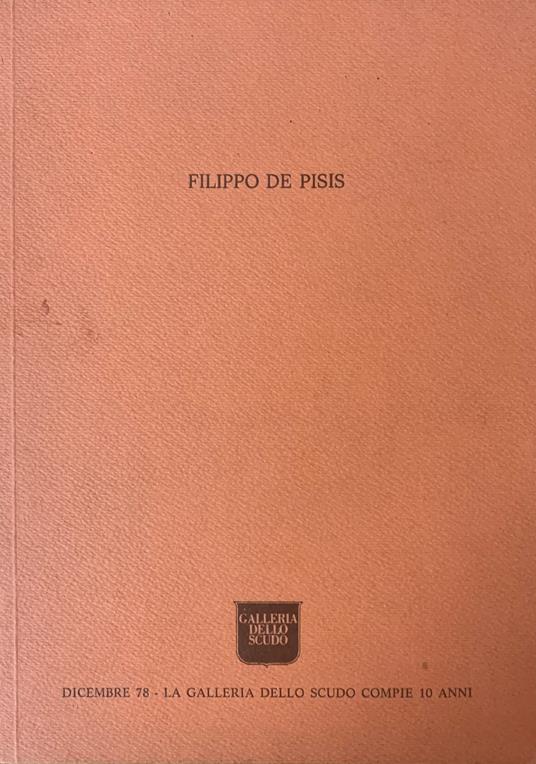 Filippo De Pisis - copertina