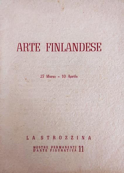 Arte Filandese - copertina
