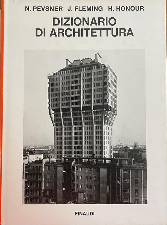 Dizionario Di Architettura - copertina