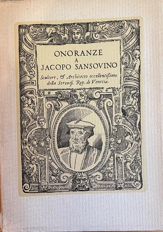 Itinerario Sansoviniano A Venezia - Giulio Lorenzetti - copertina