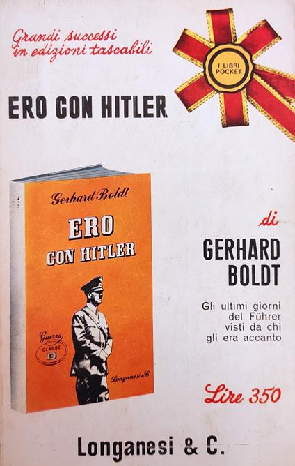 Ero Con Hitler - Gerhard Boldt - copertina