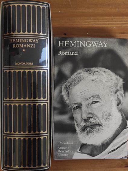 Romanzi - Ernest Hemingway - copertina