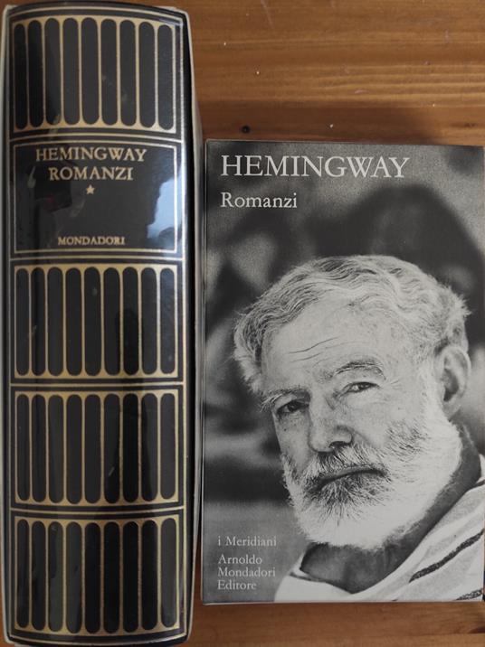 Romanzi - Ernest Hemingway - copertina