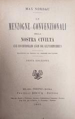 Le Menzogne Convenzionali Della Nostra Civiltà (Die Conventionellen Lugen Der Kulturmenschheit)