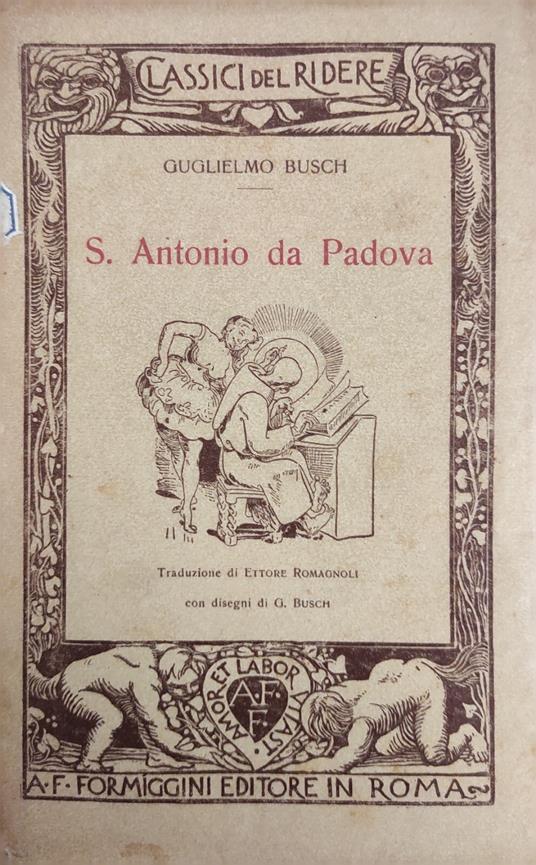 S. Antonio Da Padova - copertina