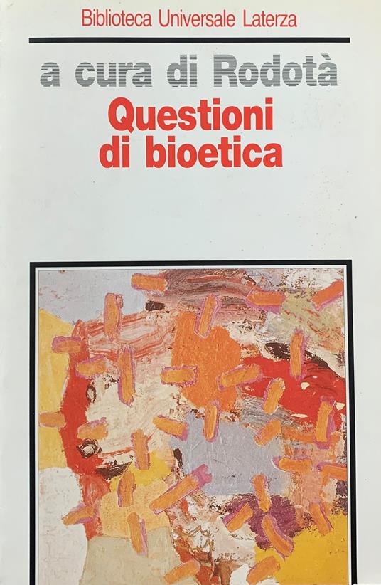 Questioni Di Bioetica - copertina