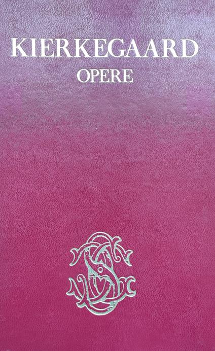 Opere - Sören Kierkegaard - copertina