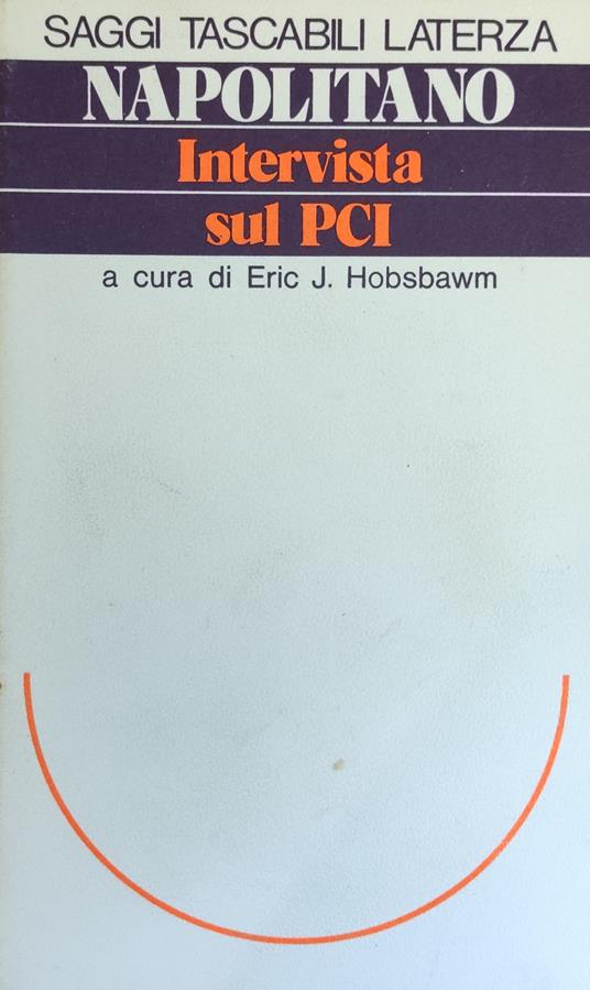Intervista Sul Pci - Giorgio Napolitano - copertina