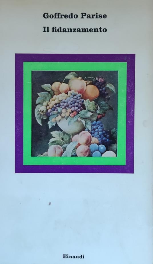 Il Fidanzamento - Goffredo Parise - copertina