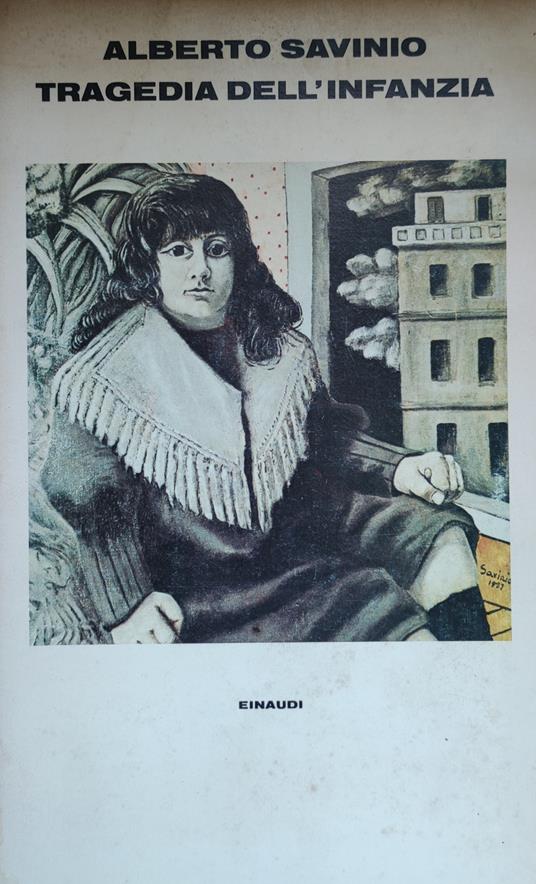 Tragedia Dell'Infanzia - Alberto Savinio - copertina