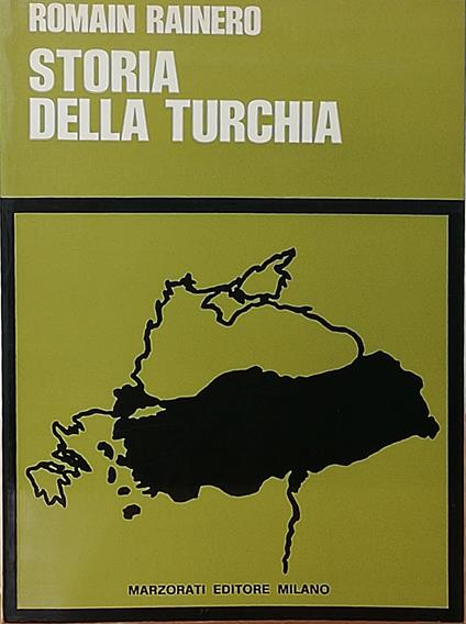 Storia Della Turchia - Romain H. Rainero - copertina
