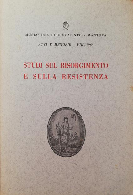 Studi Sul Risorgimento E Sulla Resistenza - copertina