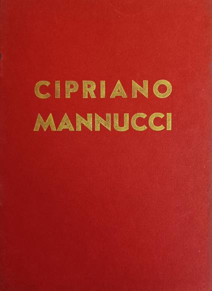 Cipriano Mannucci - copertina