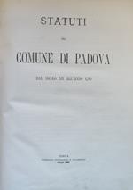 Statuti Del Comune Di Padova Dal Secolo Xii All'Anno 1285