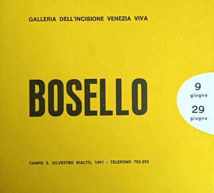 Bosello - copertina